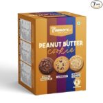Tamore Peanut Butter Protein Cookies – 210g | Pack of 7, Assorted| 6 G protein per 30g serve | Soft Chew Cookies | Plant-Based Snack, Vegan with Jaggery | No Refined Sugar | No Maida